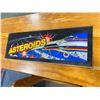 Image 1 : ASTEROIDS PLASTIC SIGN