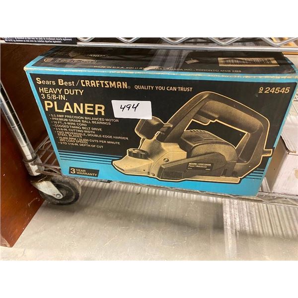 ELECTRIC CRAFTSMAN PLANER