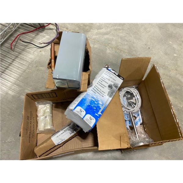 3/4IN SAFETY RELIEF VALVE PLUS OTHER PARTS