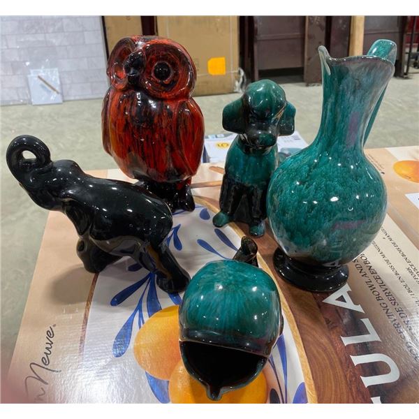 5 PCS OF NICE POTTERY