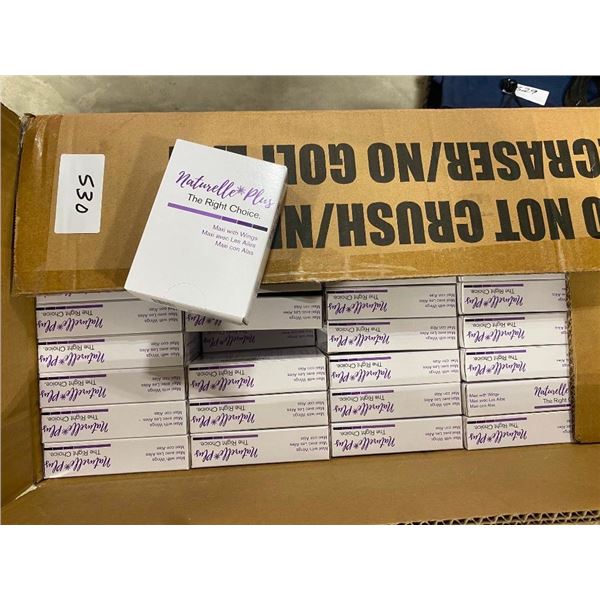 APPROX. 250 MAXI PADS WITH WINGS