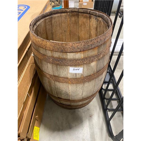 WOODEN BARREL