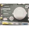 Image 1 : 8-PACK OF LED 4 INCH POT LIGHTS WITH JUNCTION BOX