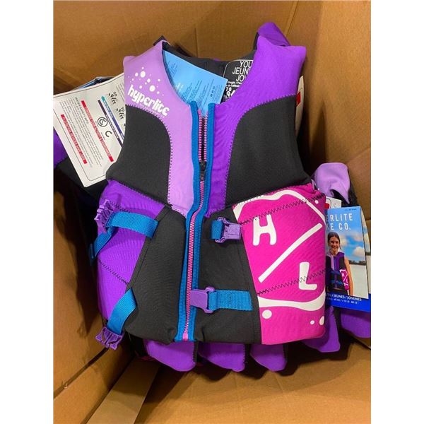 HYPER LITE SIZE YOUTH GIRLS LIFE JACKET