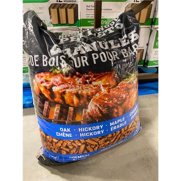 APPROX. 40 LBS BAG OF BBQ HARD WOOD PELLETS