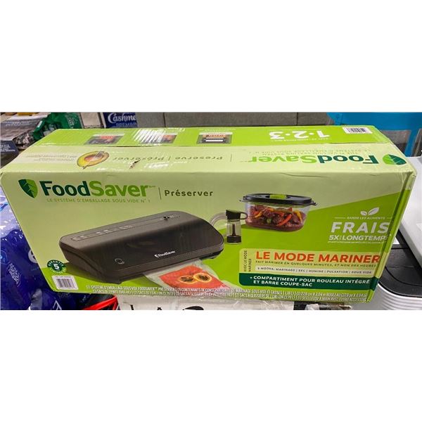 FOOD-SAVER VACUUM SEALING SYSTEM