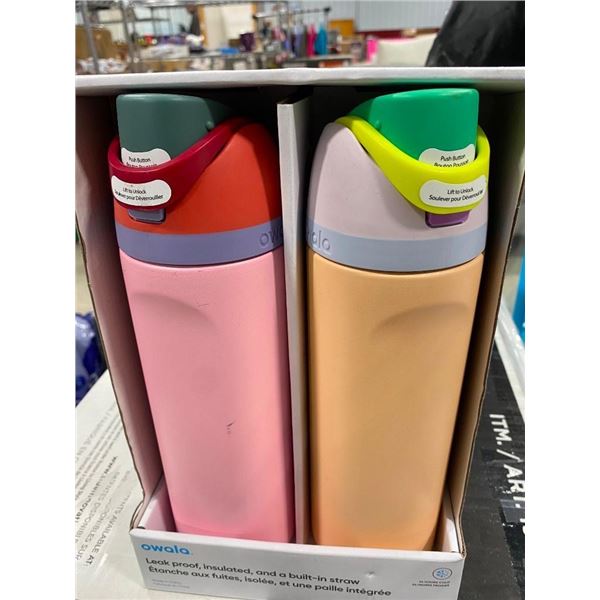 2 OWALA WATER BOTTLES