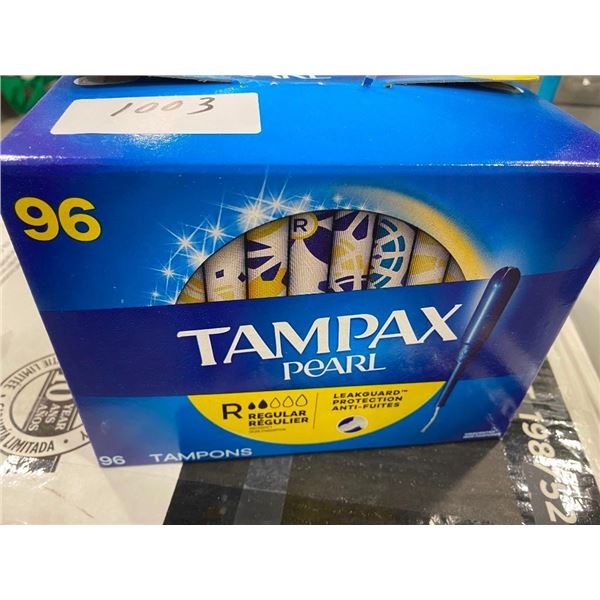 APPROX. 96 TAMPAX TAMPONS