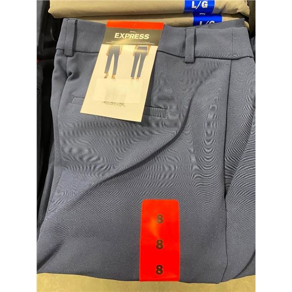 EXPRESS SIZE 8 WOMENS NAVY DRESS PANT