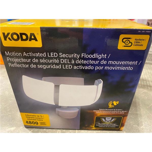 MOTION-ACTIVATED LED SECURITY LIGHT