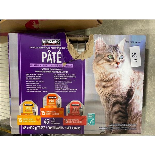 APPROX. 45 ASSORTED SOFT CAT FOOD