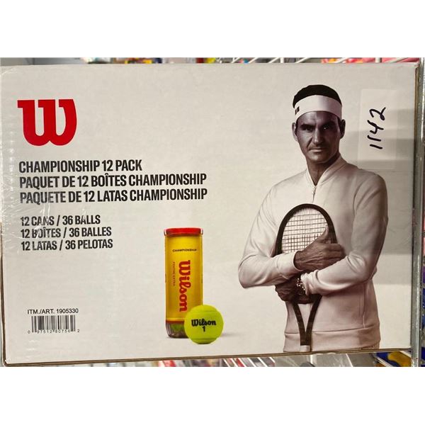 36 WILSON TENNIS BALLS