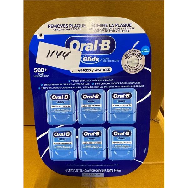 6 ORAL-B FLOSS PACKS