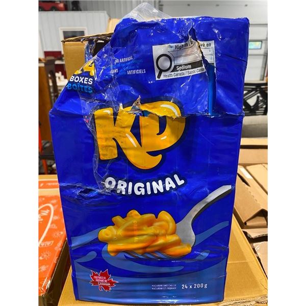 APPROX. 20 BOXES OF KRAFT DINNER