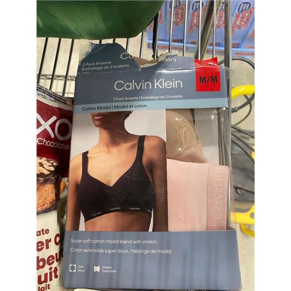 2 SIZE M WOMENS CALVIN KLIEN BRAS