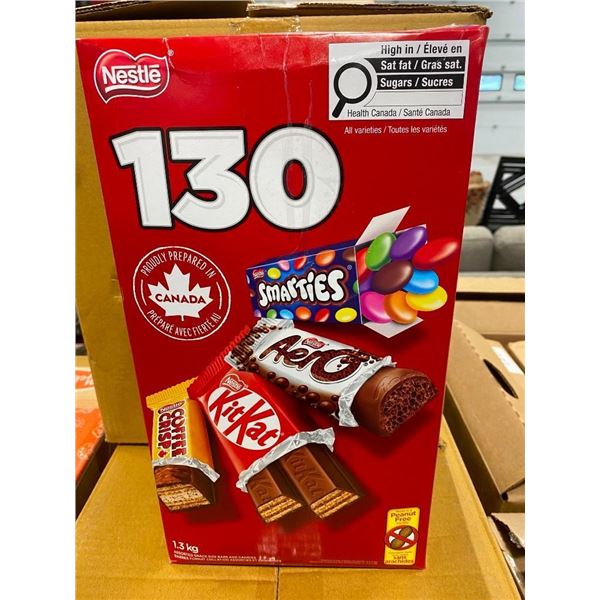 BOX OF APPROX. 130 MINI CHOCOLATE BARS