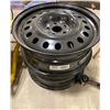 Image 1 : TWO 18IN STEEL RIMS - FULL SIZES, ETC IN PICS