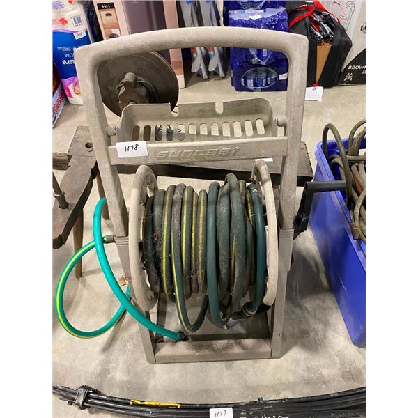 GARDEN HOSE WITH REEL