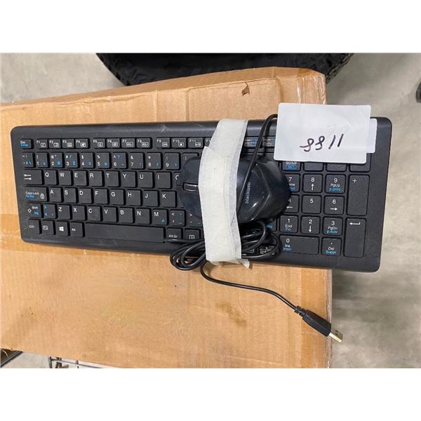 KEYBOARD AND MOUSE