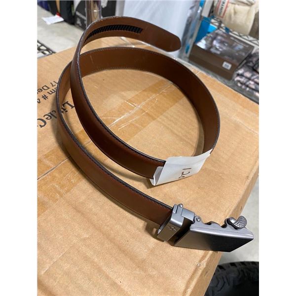 44IN MENS BELT - NOT USED, JUST OUT OF BOX