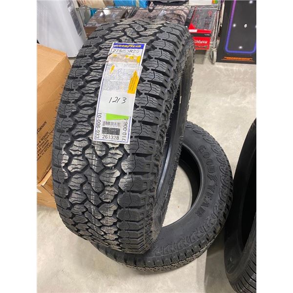 SET OF 2 GOODYEAR 275/55R20 TIRES