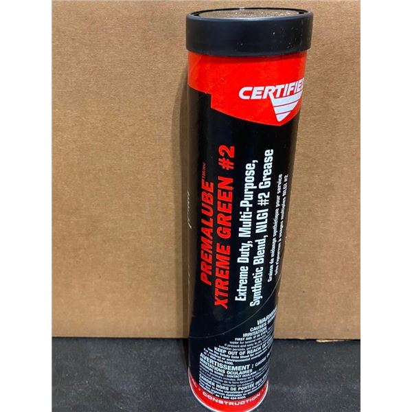 12 TUBES OF PREMALUBE XTREME GREEN GREASE