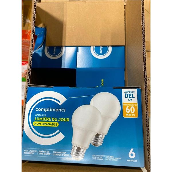 24 OF 60W LIGHTBULBS