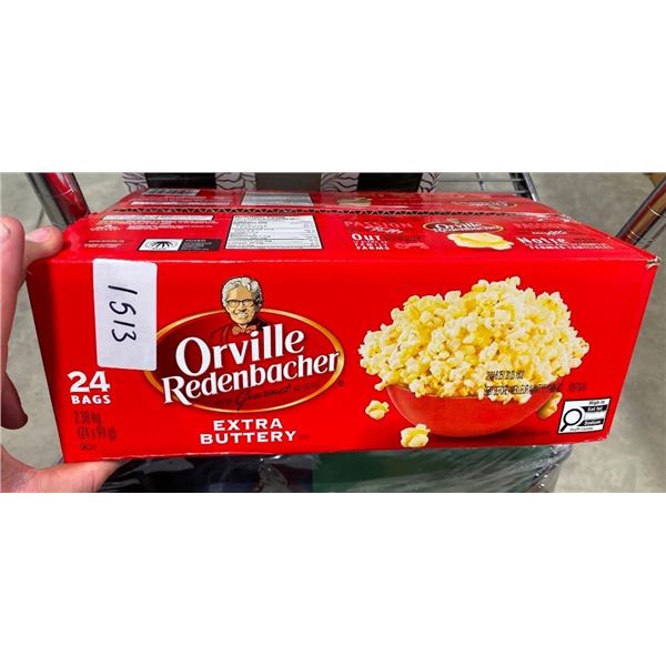 APPROX. 24 BAGS OF EXTRA BUTTER POPCORN