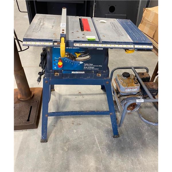 MASTERCRAFT TABLE SAW