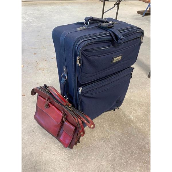 SUITCASE AND CARRY BAG