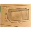 Image 2 : 73.5 X 27.5 X 57IN KETER OUTDOOR DECK STORAGE BOX