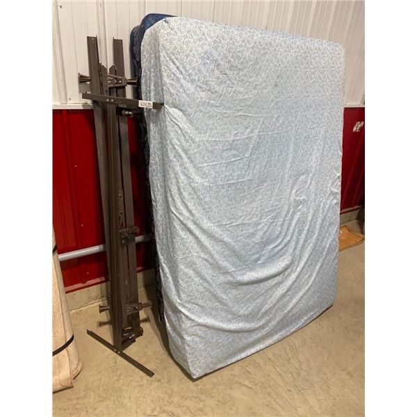 54IN BOX SPRING MATTRESS AND FRAME