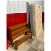 Image 1 : COMPLETE SINGLE BED WITH BOX SPRING MATTRESS AND FRAME