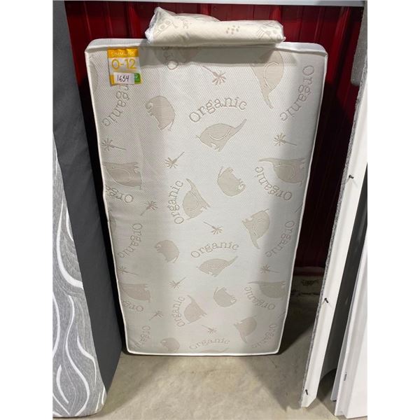 CRIB SIZE MATTRESS WITH COVER