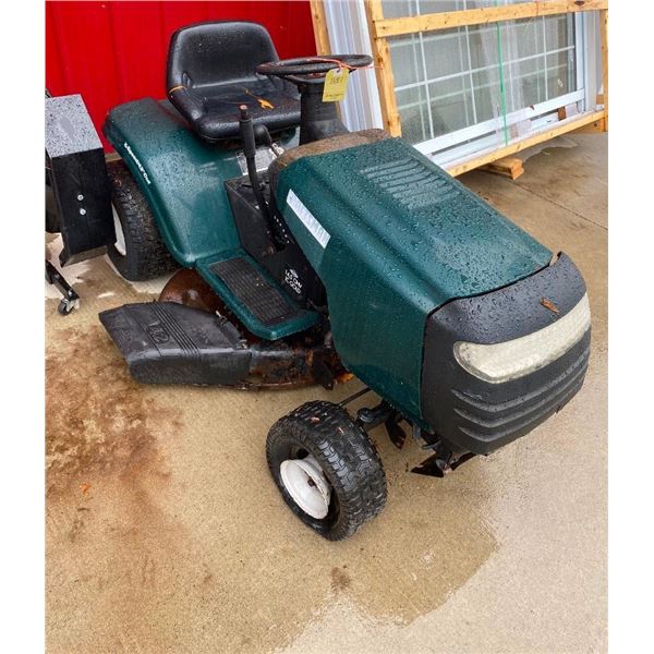 CRAFTSMAN LAWN MOWER WITH DECK - NEEDS SOME LOVE - NEEDS WORK