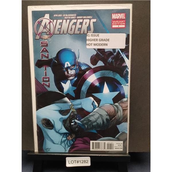 Avengers: X-Sanction #1 (2011) Connecting Variant