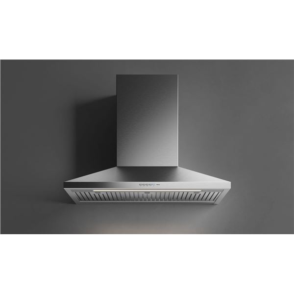 BNIB - Falmec 30" NRS Vulcano Evo Wall Hood, RV: $3,290, Halogen Lights, 600 CFM, 4-Speed Control, 4