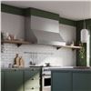 Image 2 : BNIB - Falmec 36" Zeus Pro Range Hood, RV: $2,259, Stainless Steel, 600 CFM, Professional baffle fil