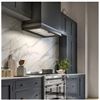 Image 2 : BNIB - Falmec 34" Massimo Insert Range Hood, RV: $1,109, Stainless Steel, 600 CFM, 3-Speed Built In