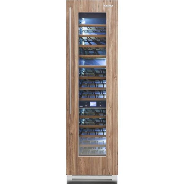 BNIB - Fhiaba 24" Integrated Bottom Compressor Column Wine Cellar, RV: $14,549, Stainless Steel Inte