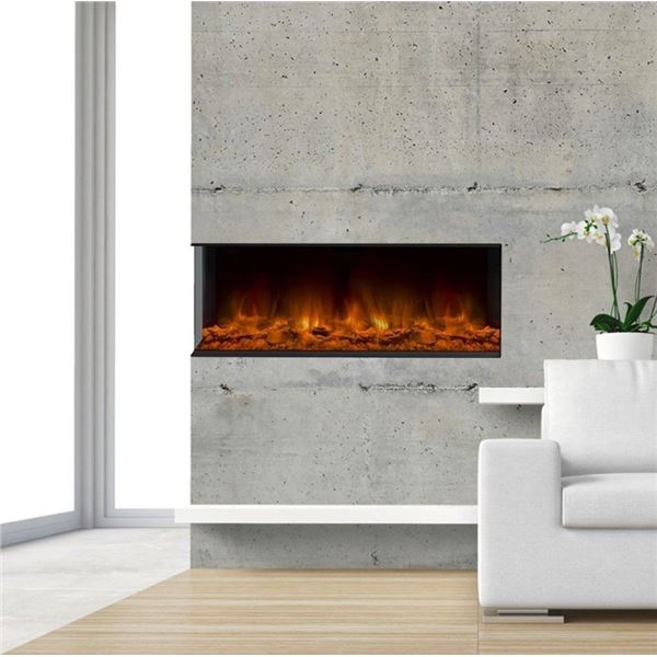 BNIB - Dynasty Fireplaces Melody Series Fireplace, Black - RV: $2,499 (Model DY-BTS40)