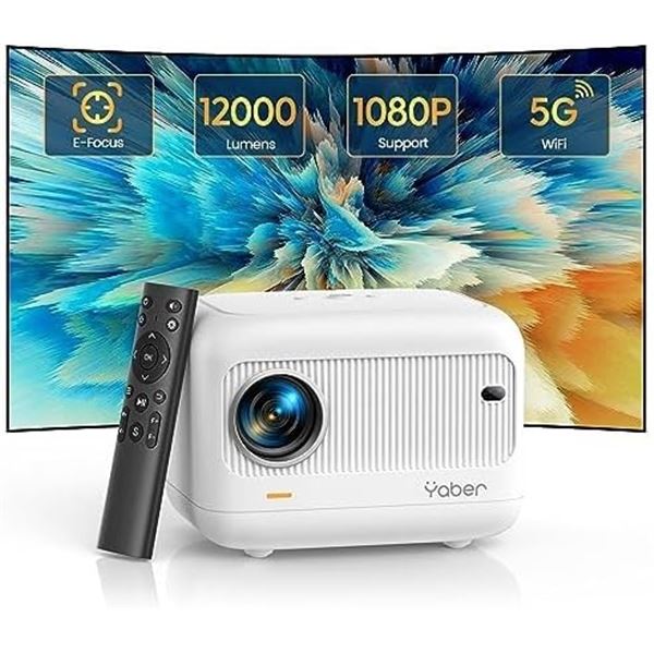 Group of 6 - Projector Bundle - Open Box Yaber E1 Mini Projector