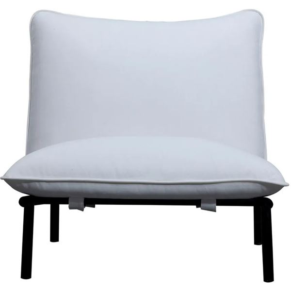BNIB Moes Morgan Outdoor Accent Chair White RV: $1500 (MO-1025-18)