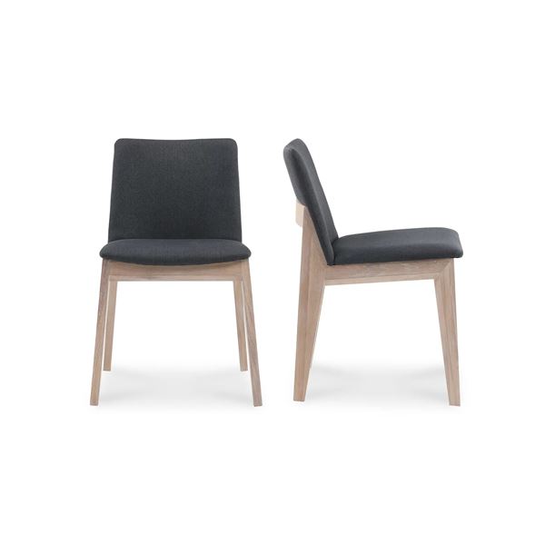 Open Box Moes Deco Oak Dining Chair White - Single RV: $550/ea(BC-1086-05-1)