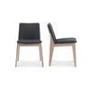 Image 1 : Open Box Moes Deco Oak Dining Chair White - Single RV: $550/ea(BC-1086-05-1)