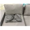Image 8 : BNIB Moes June Loveseat Slate Grey (VD-1034-25)