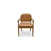 Image 1 : BNIB Moes Norrie Dining Chair Brown Leather RV: $728 (GO-1022-03)