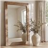 Image 1 : Moe's Orchard Reclaimed Wood Floor Mirror, RV: $1849 - PZ-1027-24 - 53.0" W x 2.0" D x 84.0" H (Oops