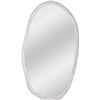 Image 1 : Moe's Foundry Mirror Oval, White, RV: $1150 - FI-1113-18 - 28.0" W x 1.5" D x 50.0" H  (Oops - refer