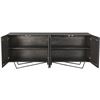 Image 2 : Moe's Brolio Sideboard, Charcoal, RV: $2349 - RP-1008-07 - 71.0" W x 16.0" D x 30.0" H (Oops - refer